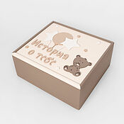 Работы для детей, handmade. Livemaster - original item Storage box for memorabilia of a child Memory box. Handmade.