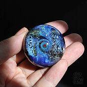 Сувениры и подарки handmade. Livemaster - original item Glass ball Space Opera. Sphere Meditation Universe Cosmos Marble. Handmade.