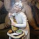 Винтаж: Стоит пенни.Royal Doulton.Статуэтка.Англия.Фарфор. Статуэтки винтажные. Антик.Декор.Винтаж. Ярмарка Мастеров.  Фото №12