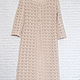 Summer fishnet coats Creme brulee. Handmade crochet. Cardigans. 'Crochet classics' YULIA. Online shopping on My Livemaster.  Фото №2