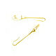Swarovski Pearl Earrings long 'Swarovski Drops'gold. Earrings. Irina Moro. Online shopping on My Livemaster.  Фото №2