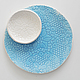 кружевная тарелка десертная. Тарелки. ignata ceramics. Ярмарка Мастеров.  Фото №5