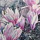 Watercolor painting Magnolia Spring flowers. Pictures. Pictures for the soul (RozaSavinova). My Livemaster. Фото №4