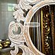 Зеркало в резной раме «Палладио» 110х80 см. Зеркала. Zerkala.market. Ярмарка Мастеров.  Фото №4