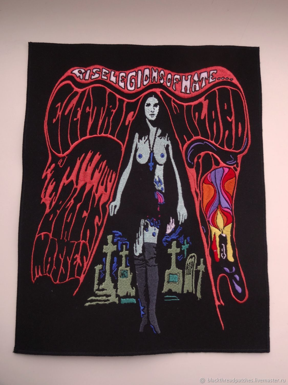 Нашивка Electric Wizard (наспинник) купить в интернет-магазине Ярмарка  Мастеров по цене 550 ₽ – K25MIRU | Нашивки, Санкт-Петербург - доставка по  России