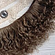Mohair weft Dark ash, doll hair, 100 g, 6 meters, 8'. Doll hair. Dolls for Kids. Online shopping on My Livemaster.  Фото №2