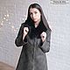 Felted coat Oliva. Coats. Studio authoring works  Nora (Nikuljak). Online shopping on My Livemaster.  Фото №2