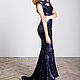 Blue dress-transformer. Dresses. Evening designer dresses GoldDress. Online shopping on My Livemaster.  Фото №2