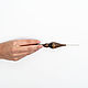 Железный крючок для вязания 1,25 мм с деревянной ручкой (кедр) K218. Крючки. ART OF SIBERIA. Интернет-магазин Ярмарка Мастеров.  Фото №2