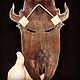 Order Miraak mask from the game Skyrim. Amberwood (AmberWood). Livemaster. . Interior masks Фото №3