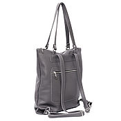 Сумки и аксессуары handmade. Livemaster - original item Urban backpack Bag Transformer medium with two pockets. Handmade.
