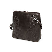 Сумки и аксессуары handmade. Livemaster - original item Crossbody bag: Women`s brown leather handbag Brooke ModS83-621. Handmade.