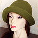 Hat felted 'Forest fairy'. Hats1. Oksana Moleva. Online shopping on My Livemaster.  Фото №2