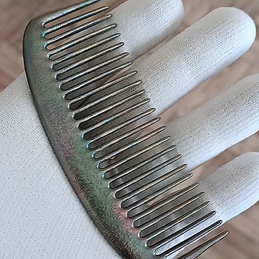 Косметика ручной работы. Ярмарка Мастеров - ручная работа Титановый гребень. Handmade.