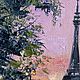 Картина Париж Городской пейзаж маслом Этюд с Эйфелевой башней. Картины. АшеАрт Картины (asheart). Ярмарка Мастеров.  Фото №6