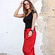 Брюки Wrong Side Red R00099. Брюки. ROKHAS (ALINA). Ярмарка Мастеров.  Фото №6