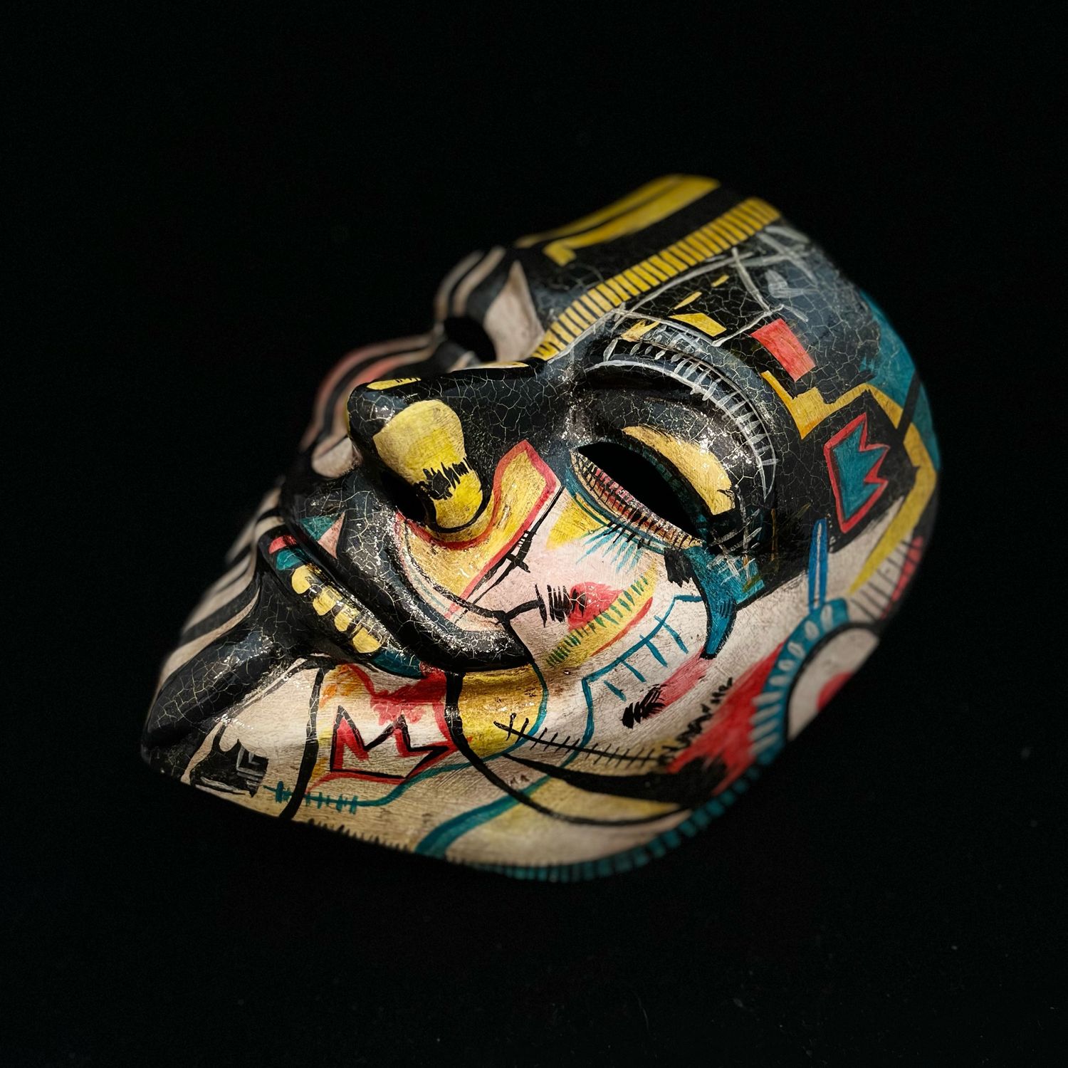 3D-печатная модель маски Гая Фокса