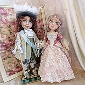 Куклы и игрушки handmade. Livemaster - original item Angelica Marquise of Angels and King Louis, dolls,. Handmade.