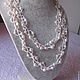 pearl. Necklace. handmade jewelry. My Livemaster. Фото №4