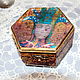 Golden Parsley Box. Box. Dekupaj from Elen Kor. My Livemaster. Фото №5