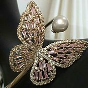 Винтаж: Ожерелье с бусинами венецианского муранского стекла. 925