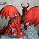 Order Dragon 'Forest Fire', 28h33h43 cm. ArtLesinao. Livemaster. . Interior doll Фото №3