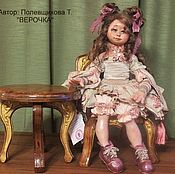 Авторская будуарная кукла "Юленька"