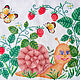 Схема для вышивки "Веселая улитка", Схемы для вышивки, Серпухов,  Фото №1