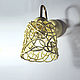 sconce: Vanilla openwork-wall lamp. Sconce. Elena Zaychenko - Lenzay Ceramics. Online shopping on My Livemaster.  Фото №2