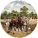 Винтаж: Настенная декоративная тарелка Wedgwood фарфор винтаж, Тарелки винтажные, Санкт-Петербург,  Фото №1