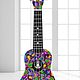 Укулеле гавайская гитара. Укулеле (гавайская гитара). Guitar & Ukulele art Studio. Ярмарка Мастеров.  Фото №11