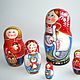Matryoshka 5 places ' Marusenka with geese'. Dolls1. Marusia. Online shopping on My Livemaster.  Фото №2