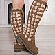 Boots demi-season "Anastasia". High Boots. KnittedBoots. My Livemaster. Фото №5