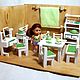 A set of furniture for dolls house or roombox (miniature). Roomboxes. Lamy-mammy (furniture for dolls). My Livemaster. Фото №6