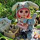 Кукла Blythe custom doll, collection doll, OOAK TBL white, зайка тедди, Кукла Кастом, Москва,  Фото №1