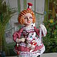 NEEDLEWOMAN textile doll. Dolls. ZOYA KHOLINA. Online shopping on My Livemaster.  Фото №2