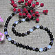 Garnet and moonstone beads ' Feelings of a woman», Beads2, Moscow,  Фото №1