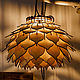 Hanging lamp made of plywood in the loft style SV5. Chandeliers. ART OF SIBERIA. Online shopping on My Livemaster.  Фото №2