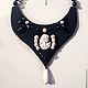 Necklace cameo handmade. Necklace. Beaded jewelry by Mariya Klishina. My Livemaster. Фото №4