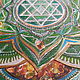 Mandala amor Incondicional impresión autor reproducción en lienzo. Pictures. real-mandala. Ярмарка Мастеров.  Фото №5