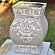 Concrete vase with a volume texture, the Lily of Provence, Vintage, Shabby. Pots1. Decor concrete Azov Garden. Online shopping on My Livemaster.  Фото №2