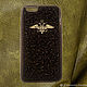 Personal leather phone cover. Case. gr-podarkin. My Livemaster. Фото №4