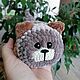 Вязаный котик - колобок, Амигуруми куклы и игрушки, Краснодар,  Фото №1