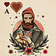 Collectible poker cards. . MUSHi. Online shopping on My Livemaster.  Фото №2