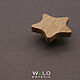 Мебельная ручка из дерева “STAR”. Фурнитура для мебели. HOLZ & WOOD. Интернет-магазин Ярмарка Мастеров.  Фото №2