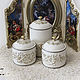 A set of jars for bulk Florence. Utensils. galichkina. Online shopping on My Livemaster.  Фото №2