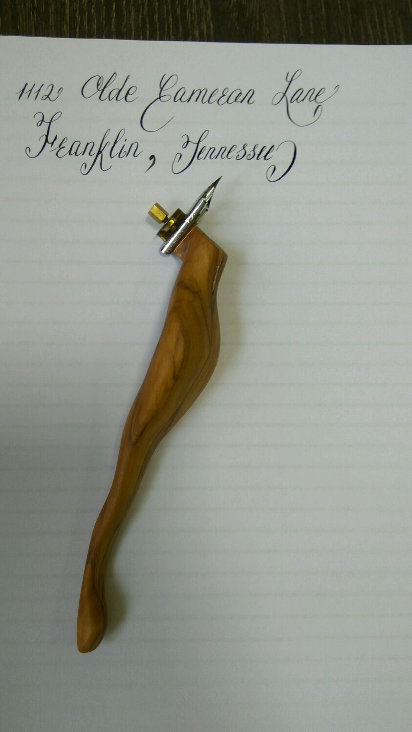 Косой держатель для пера. Oblique penholder в интернет-магазине Ярмарка ...
