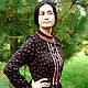 Блуза "Аксинья". Блузки. Наталья 'БЕЛАЯ ПТИЦА'. Интернет-магазин Ярмарка Мастеров.  Фото №2