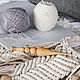 3 mm wooden knitting hook made of maple K272, Crochet Hooks, Novokuznetsk,  Фото №1