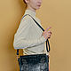 Order  Women's Blue Rey Mod Leather Bag. S93t-661. Natalia Kalinovskaya. Livemaster. . Crossbody bag Фото №3